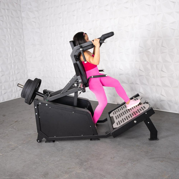 Muscle D Fitness Excel Glute Line Hack Squat / Front Squat - Muscle D Fitness - Plate Load Squat Machi... — additional view 26