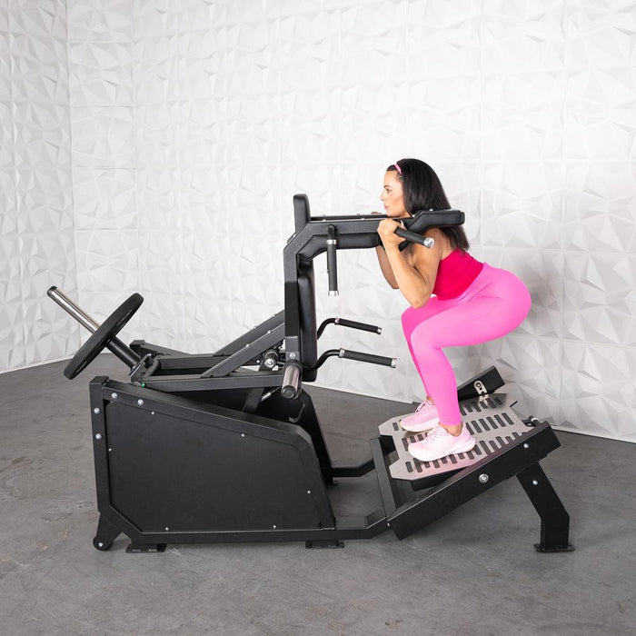 Muscle D Fitness Excel Glute Line Hack Squat / Front Squat - Muscle D Fitness - Plate Load Squat Machi... — additional view 12