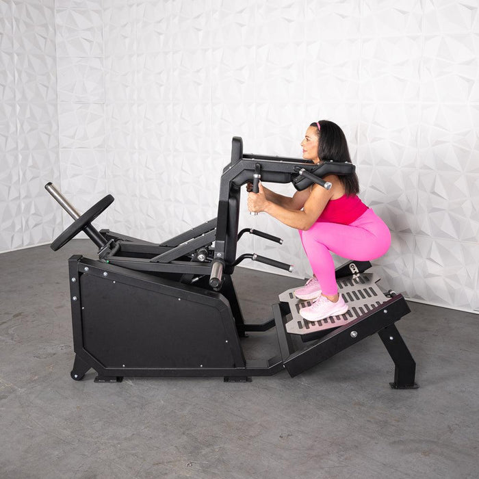 Muscle D Fitness Excel Glute Line Hack Squat / Front Squat - Muscle D Fitness - Plate Load Squat Machi... — additional view 14