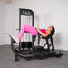 Muscle D Fitness Excel Selectorized Hip Thrust Glute -Selectorized Glute Drive - Band Compatable — in use demonstration