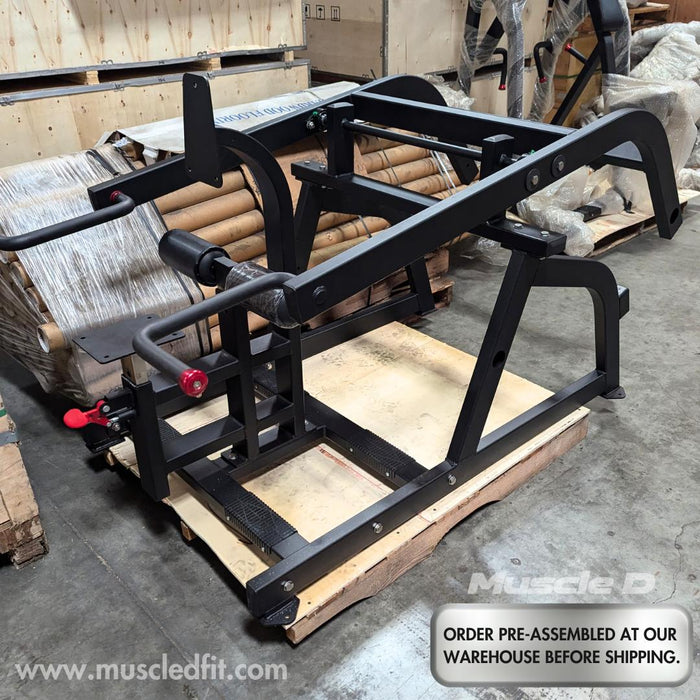 Muscle D Fitness Excel Seated Dip - Muscle D Fitness - Plate Load Triceps Press - Weight Storage Peg... — weight load capacity