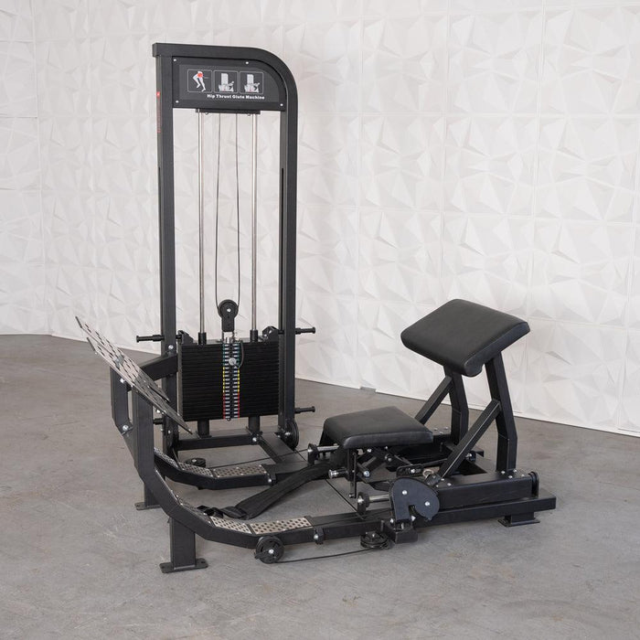 Muscle D Fitness Excel Selectorized Hip Thrust Glute -Selectorized Glute Drive - Band Compatable — additional view 14