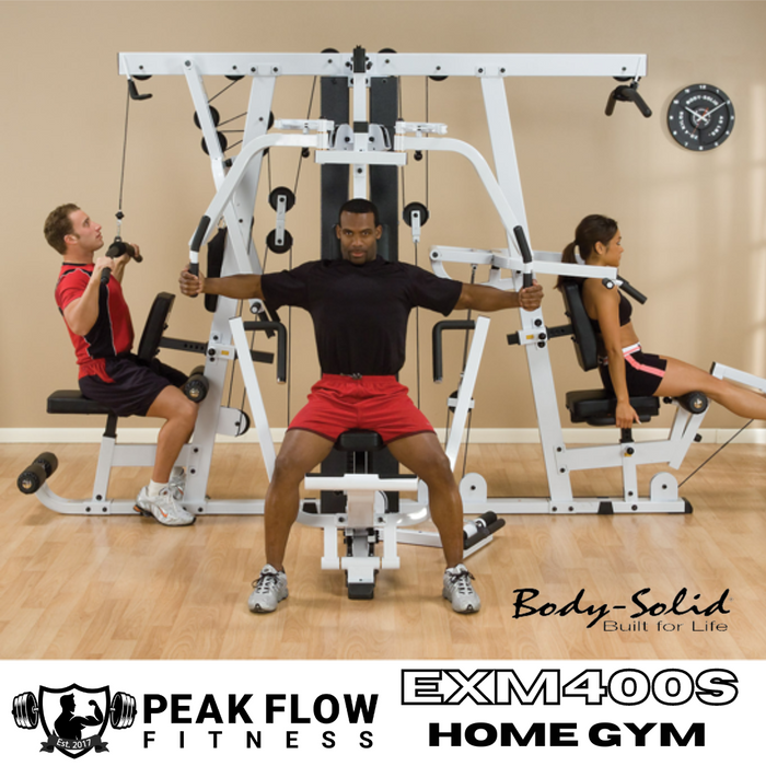 Body Solid EXM4000S Ultimate Triple Stack Gym