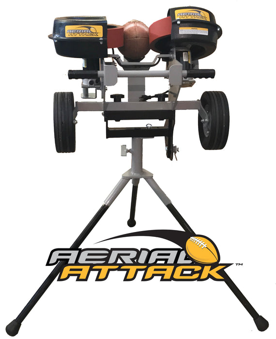 Trigon Sports Aerial Attack Football Passing Machine - 2