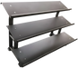 French Fitness FF-HDR 3 Tier Hex Dumbbell Rack (New) — front view