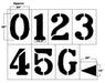 Trigon Sports FMK3D 3 ft. Football Marking Kit - 0.062 in. Polyethylene Stencil - 2