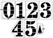 Trigon Sports FMKPRO 6 ft. x 0.062 in. Pro-Style Football Stencil Kit - 2