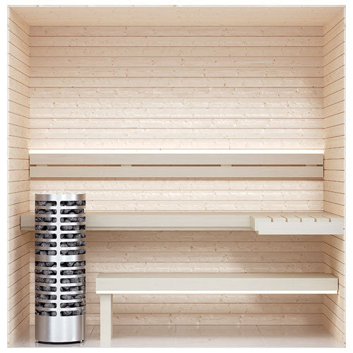 SaunaLife HST48 Luxury 4’ x 8’ Indoor Finnish Sauna Kit Precision - image 8