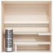 SaunaLife HST48 Luxury 4’ x 8’ Indoor Finnish Sauna Kit Precision - image 8
