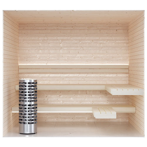 SaunaLife HST79 Luxury 7’ x 9’ Indoor Finnish Sauna Kit Precision - image 9