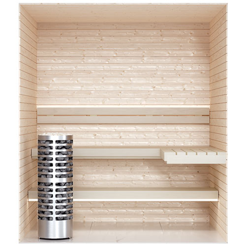 SaunaLife HST57 Luxury 5’ x 7’ Indoor Finnish Sauna Kit Precision - image 9