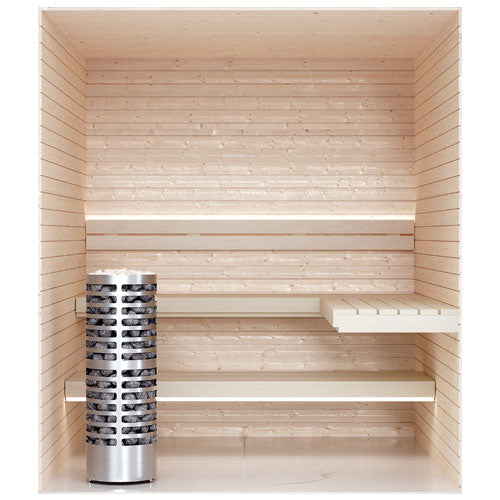 SaunaLife HST77 Luxury 7’ x 7’ Indoor Finnish Sauna Kit Precision - image 9