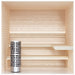 SaunaLife HST88 Luxury 8’ x 8’ Indoor Finnish Sauna Kit Precision - image 9