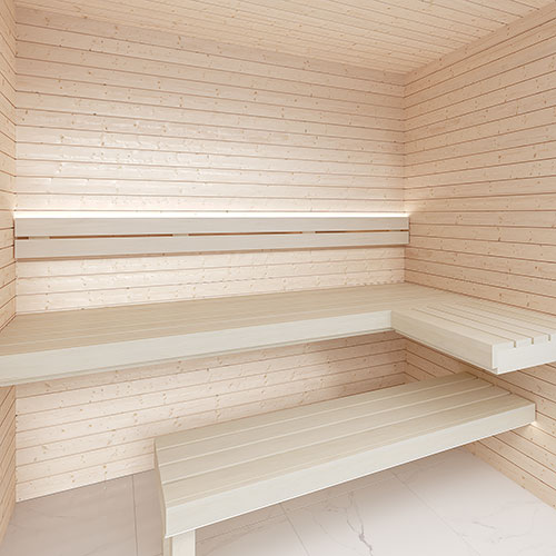 SaunaLife HST48 Luxury 4’ x 8’ Indoor Finnish Sauna Kit Precision - image 4