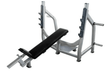 Muscle D Fitness Incline Bench - Olympic - Muscle D Fitness - 11 Gauge Steel - Commercial Upholstery — weight load capacity