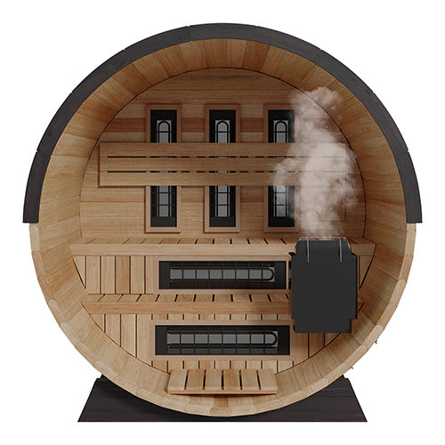 Finnmark Thermo-Aspen Combination Barrel Sauna FD-7 Infrared and - image 2