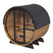 Finnmark Cedar Combination Barrel Sauna FD-6 Infrared and Traditional
