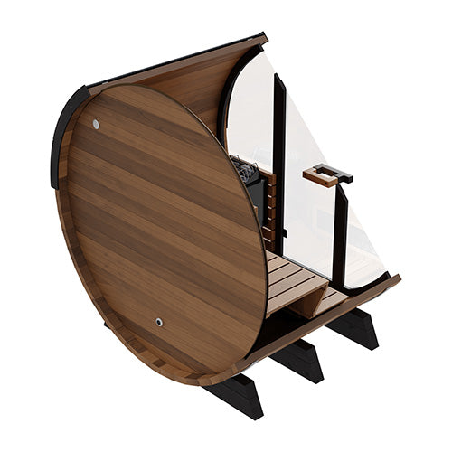 Finnmark Cedar Combination Barrel Sauna FD-6 Infrared and Traditional - image 10