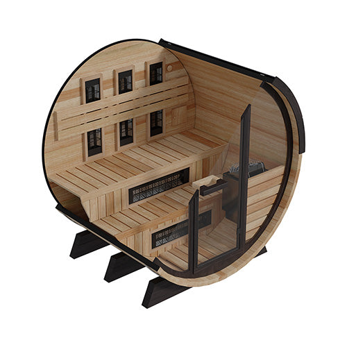 Finnmark Thermo-Aspen Combination Barrel Sauna FD-7 Infrared and - image 5
