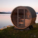 Finnmark Cedar Combination Barrel Sauna FD-6 Infrared and Traditional - image 5