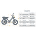 EUNORAU E-BIKE US FLASH LITE  ST 1.0 — folded position