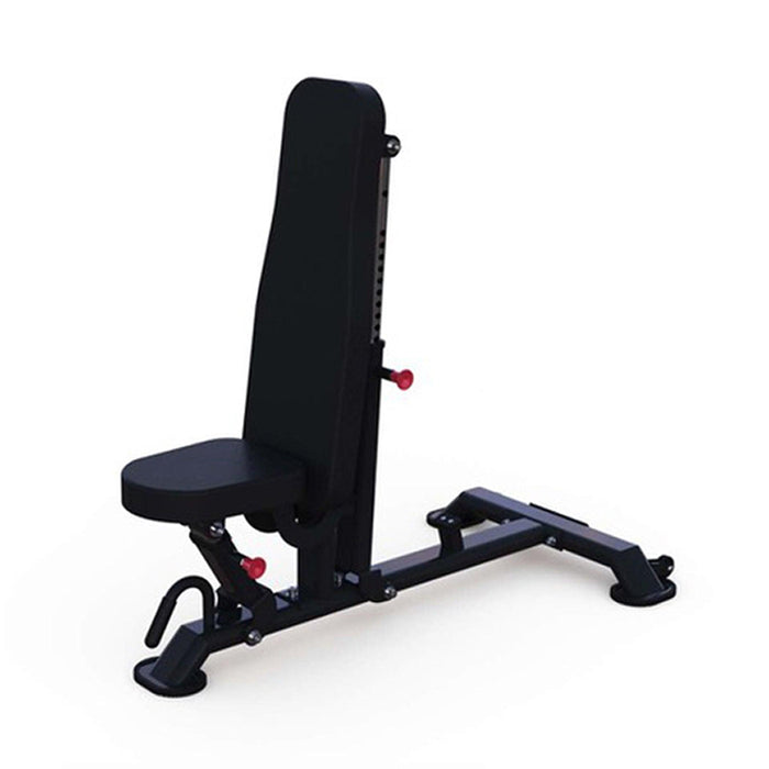 Muscle D Fitness Vertical Flat to Incline Bench - Muscle D Fitness - Sturdy Adjustable Flat to Incline Bench — front view