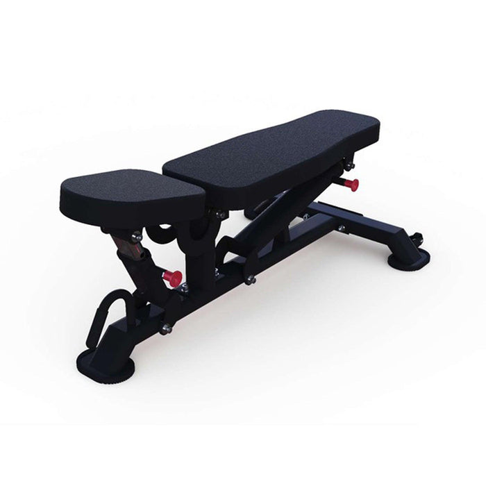 Muscle D Fitness Vertical Flat to Incline Bench - Muscle D Fitness - Sturdy Adjustable Flat to Incli... — weight load capacity