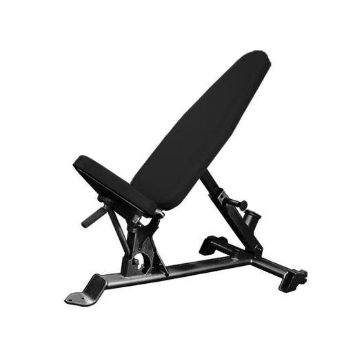 Muscle D Fitness Flat to Incline Bench - Elite Series - Muscle D Fitness - 11 Gauge Steel - Commercial Upholst... — front view