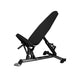 Muscle D Fitness Flat to Incline Bench - Elite Series - Muscle D Fitness - 11 Gauge Steel - Commercial Upholst... — front view