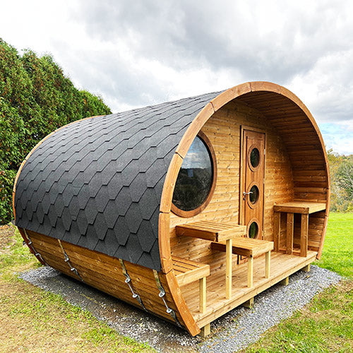 SaunaLife Model G11 Garden Series Outdoor Home Sauna Suite Kit - image 5