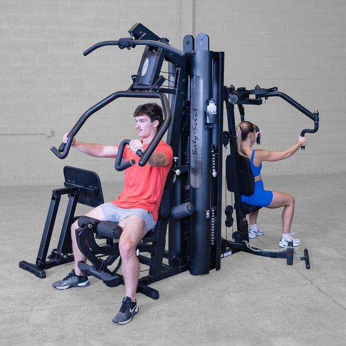 Body Solid Dual Stack Gym with Leg Press - G9B