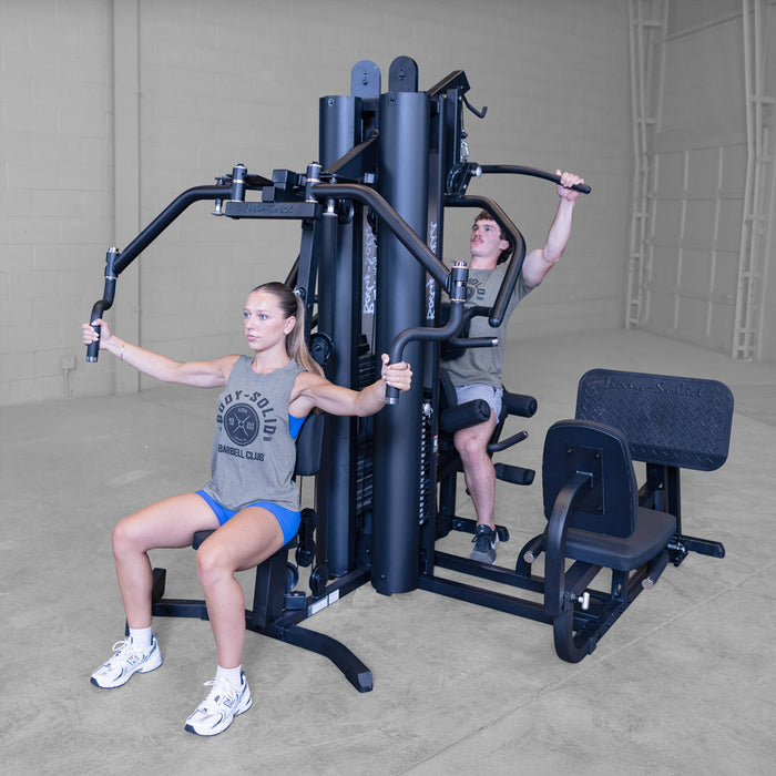 Body Solid Dual Stack Gym with Leg Press - G9B
