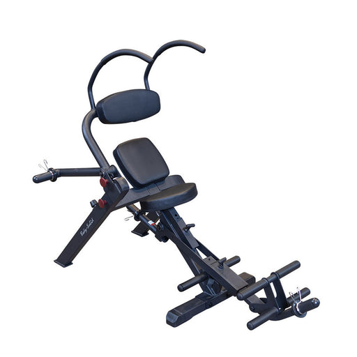 Body Solid Semi-Recumbent Ab Bench - GAB300B — belt and deck
