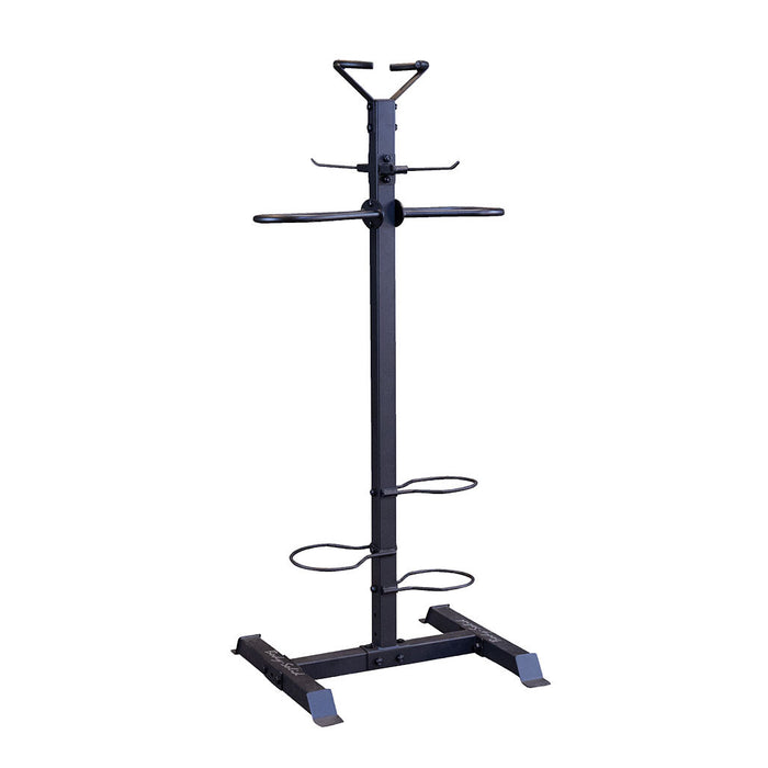 Body Solid Compact Accessory Tower GAR50 front view