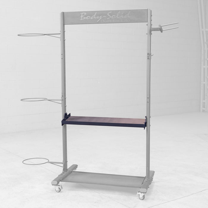 Body Solid Dumbbell Tray for GAR250 GARDB side view