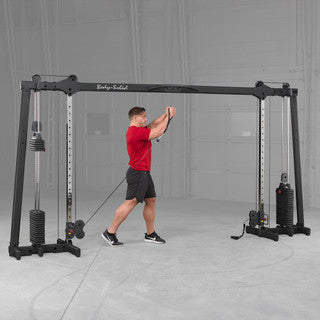 Body Solid Deluxe Cable Crossover - GDCC250B — grip and contact surface