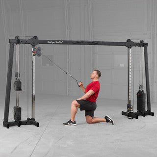 Body Solid Deluxe Cable Crossover - GDCC250B — weight load capacity