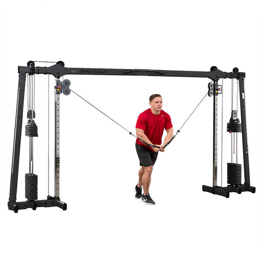 Body Solid Deluxe Cable Crossover - GDCC250B — adjustment mechanism