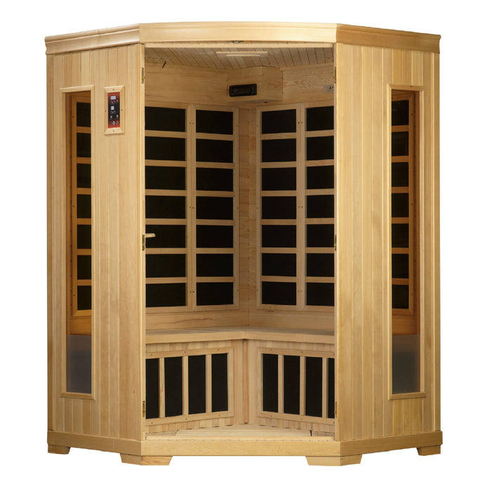 Golden Designs Low Emf Far Infrared Sauna Torino Edition (Canada Only) Gdi-3356-01