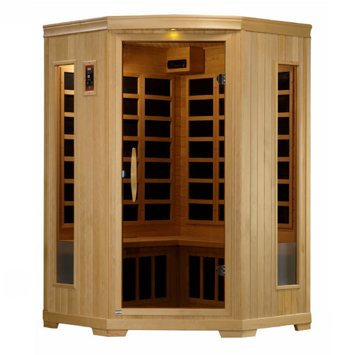 Golden Designs Low Emf Far Infrared Sauna Torino Edition (Canada Only) Gdi-3356-01