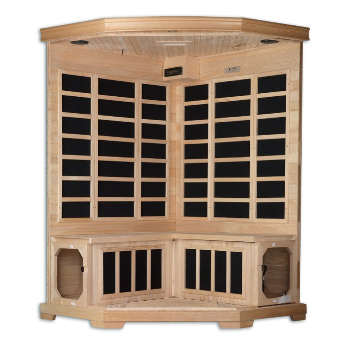 Golden Designs Low Emf Far Infrared Sauna Torino Edition (Canada Only) Gdi-3356-01