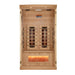 Golden Designs Reserve Edition 1-person full spectrum sauna alternate exterior angle
