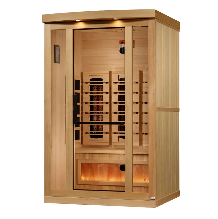 Golden Designs “Reserve Edition” GDI-8020-03 Full Spectrum Sauna with Himalayan Salt Bar