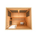 Golden Designs Soria 3-person hybrid sauna close-up detail view