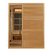 Golden Designs Soria 3-person hybrid sauna side angle view