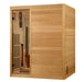 Golden Designs Soria 3-person hybrid sauna angled exterior view