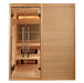 Golden Designs Toledo 6-person hybrid sauna side angle view
