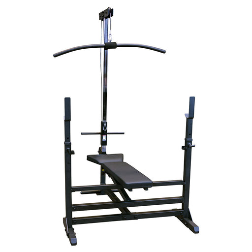 Body Solid Weight Bench Lat Attachment - GLRA81B — weight load capacity