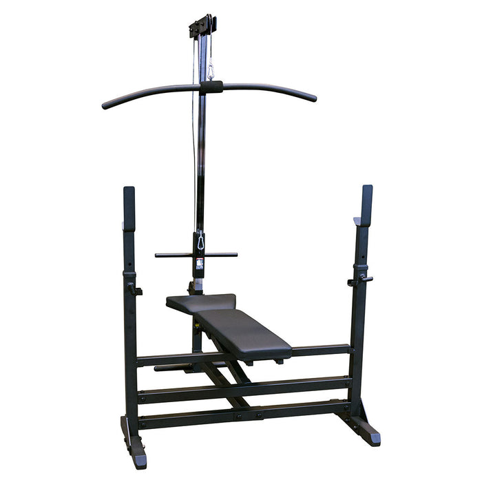 Body Solid Weight Bench Lat Attachment - GLRA81B — weight load capacity
