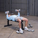 Body Solid Flat Bench - GFB350B — adjustment mechanism